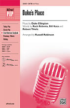 Duke's Place SATB choral sheet music cover